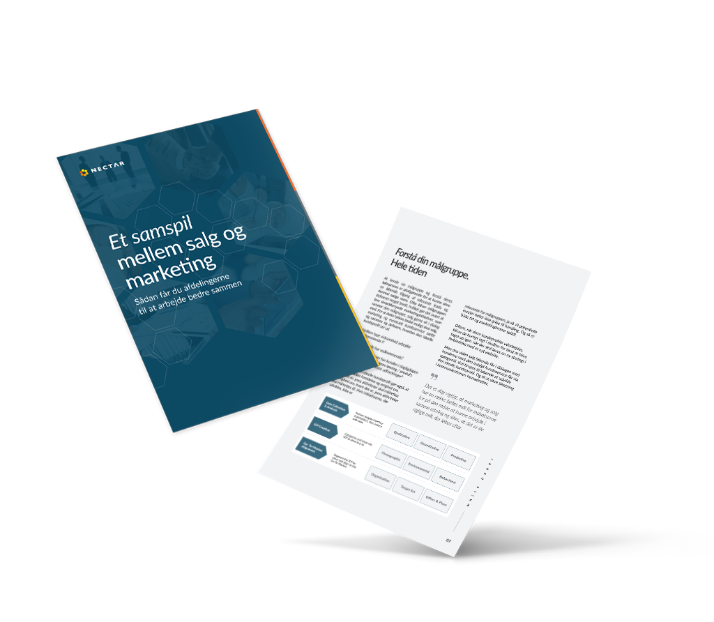 Whitepaper om sammenspillet mellem salg og marketing.